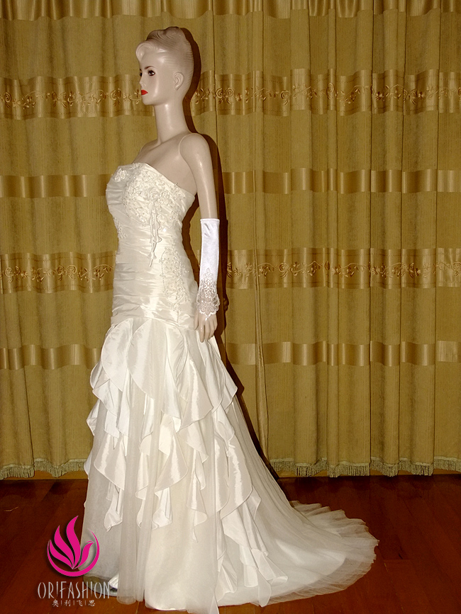 Orifashion Handmade Romantic Wedding Dress RC010